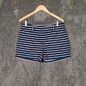 Vineyard Vines Break Striped Everyday Short Deep Bay Preppy Vacation Womens 6